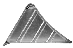 Klin pod koła KNOTT G36 h: 150mm metalowy