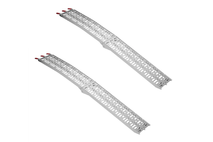 Najazdy składane ProPlus 390096 rampy najazdowe aluminiowe do przyczepy lawety 220cm 680kg komplet 2szt