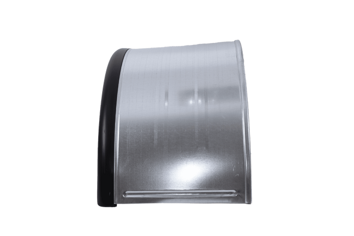 Błotnik bliźniak do przyczepy 15-16" DOMAR DK7115 nadkole 880/400mm metalowy z gumową krawędzią