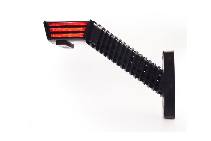Lampa obrysowa WAŚ 2552L W297.5.1 SPOT LED lewa na długim wysięgniku