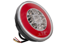 Lampa tylna TT TECHNOLOGY TT.12008 Glo-Trac LED Hamburger 3 funkcje uniwersalna