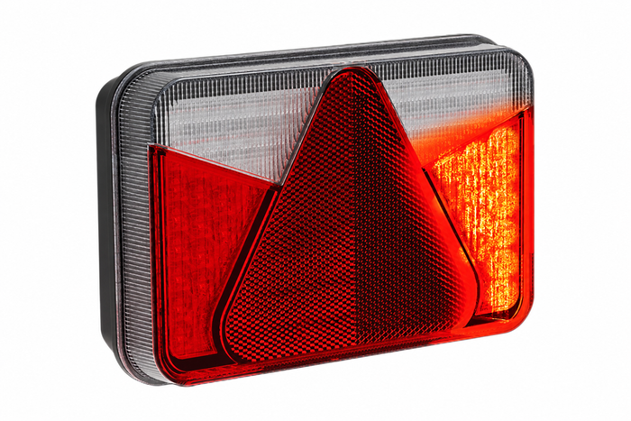 Lampa tylna ASPÖCK MULTILED V bajonet 8PIN 6 funkcji lewa