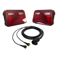 Lampy tylne ASPÖCK MULTILED IV LED + wiązka ASPÖCK 5m 13-PIN