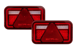Lampy tylne ASPÖCK MULTILED IV LED bajonet 5PIN 7 funkcji lewa+prawa