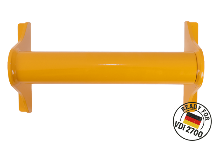 Blokator koła do lawety PRAMAR Radstopper VDI 2700 żółty, uniwersalny