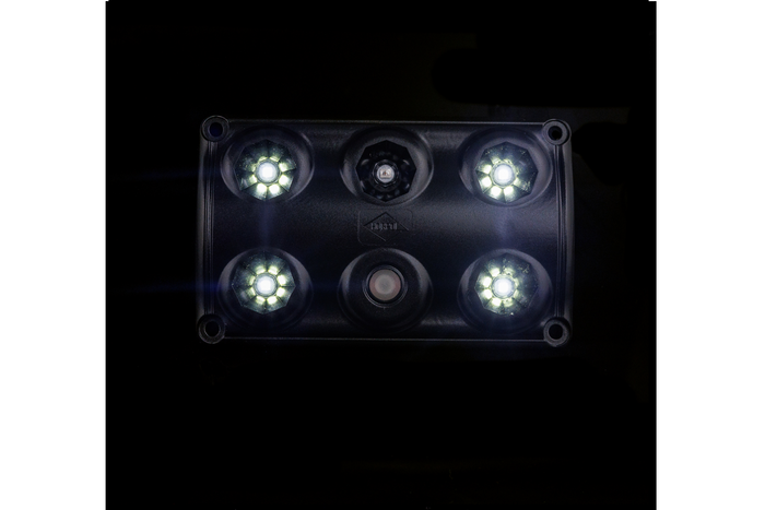 Lampa samochodowa oświetlenia wnętrza HORPOL LWD2157/CZ LED 900lm czarna z przełącznikiem