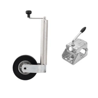 Koło podporowe z klemą obejmą WINTERHOFF ST60-V-255SB+KLE60 400kg 60mm 525-755mm