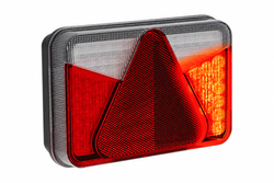 Lampa tylna ASPÖCK MULTILED V 5 funkcji lewa