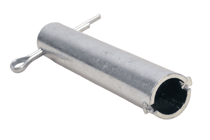 Oś koła podporowego KNOTT 406025.001 tulejka 114x20mm