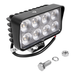 Lampa robocza LED reflektor TT TECHNOLOGY BLACK TT.13306 32xLED 2560lm prostokątna