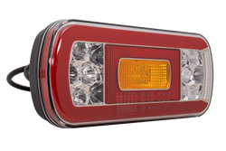 Lampa tylna FRISTOM FT-130 PM LED 6 funkcji uniwersalna