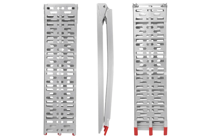 Najazdy składane ProPlus 390096 rampy najazdowe aluminiowe do przyczepy lawety 220cm 680kg komplet 2szt