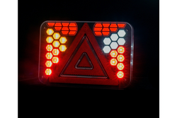 Lampy tylne HORPOL LZD 3215+3216 przewód 2m 7 funkcji lewa+prawa