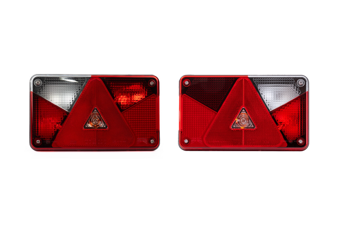 Lampy tylne ASPÖCK MULTIPOINT V 6 funkcji lewa+prawa